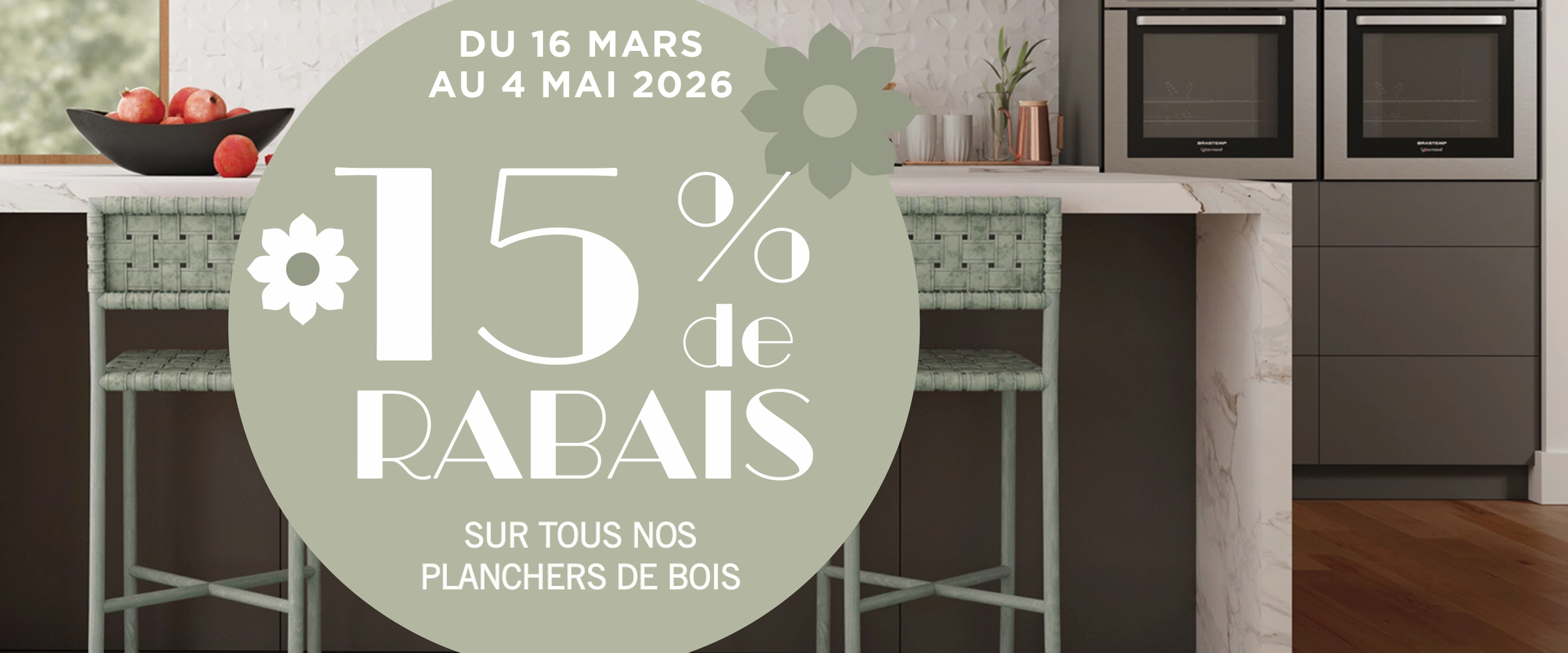 La Promo printemps 2026; un plancher Mercier à un prix plus qu'invitant!